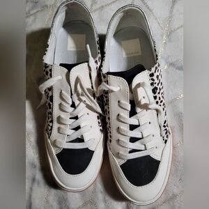 ZEVI WOMENS FAUX LEATHER SLIP ON CASUAL SNEAKERS SIZE 8